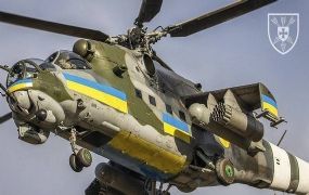 Tsjechie doneert laatste twee Mi-24 aanvalshelikopters aan Oekraine 