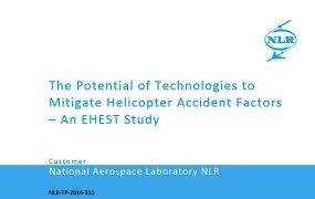 Technologie kan helikoptervliegen veiliger maken volgens EHEST