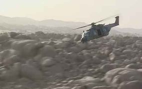Operatie Barkhane met Caiman helikopter