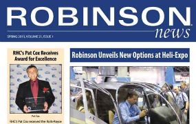 Robinson Helicopters publiceert Robinson News 21e Editie