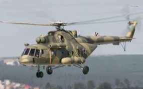 Helikoptervliegen in Oekraine...