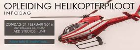 Infodag opleiding helikopterpiloot bij Heliventure 