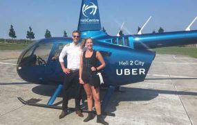 Uber Heli voor het eerst actief in de Benelux