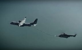 Air to Air Refueling met Airbus Helicopters H225M Caracal