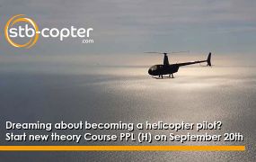 Start nieuwe theorie cursus PPL(H) bij STB-Copter