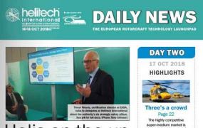 FLASH: Tweede dag op de HeliTech - een rapport van Shepard Media en een videoverslag