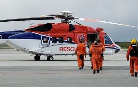 Sikorsky test zijn S-92 helikopters: reddende engels op de Noordzee 