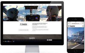 Kopter lanceert nieuwe website 