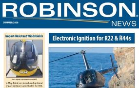Robinson Helicopters publiceert zijn Zomer 2020 nieuwsmagazine