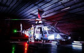 A109 displayteam komt met 'nieuwe' helikopter