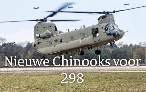 Nieuwe Chinooks voor 298 Squadron van Nederlandse DHC 