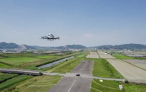 EHang maakt testvluchten met de EHang 216 AAV in Japan