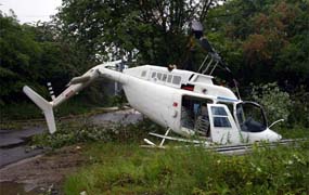 Risico's van dubbele besturing in helikopters