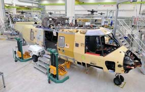 Europa werkt samen voor NH-90 helikopteronderdelen  