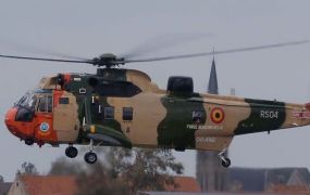 Einde van een era: Belgische Seakings vertrokken naar Historic Helicopters in de UK