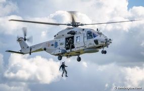 Belgische vloot van vier NH90 NFH  bereikt mijlpaal van 5000 vlieguren
