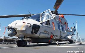 Belgische NH-90 gaat op missie met het Franse vliegdekschip Charles de Gaulle