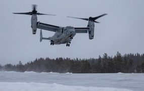 FLASH: Boeing/Bell V-22 Osprey stort neer in Noorwegen. 