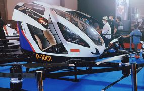 EHang krijgt order voor 100 stuks EH216 autonome luchttaxi's