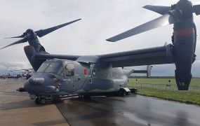 MV-22 Osprey's vliegen 8.760 km ver, een record 