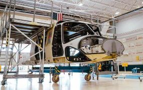 Eerste productie Boeing MH-139A in eindmontage