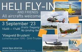 Save The Date: Heli Fly-In Brustem (B) op 3 september