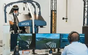 Loft krijgt als eerste een FAA-kwalificatie voor een VR heli-simulator 