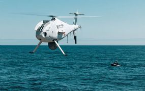 Europese Kustwacht zet Camcopter in voor de Vlaamse kust