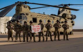 NL Taskforce Lion maakte al meer dan 1000 vlieguren in Irak