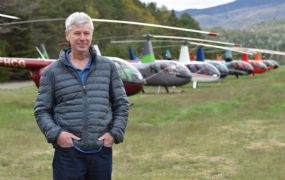 Robinson rouwt om Pete Riedl, projectleider van de R44 en R66 helis