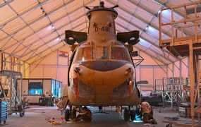 Bijzondere inspectie voor NL Chinooks in Irak