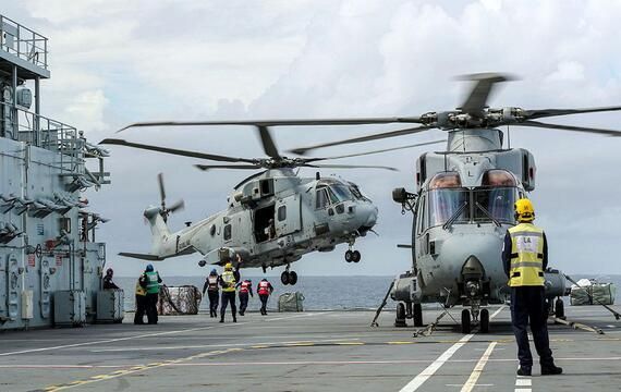 Leonardo onderzoekt verdere levensduur Merlin helikopters  