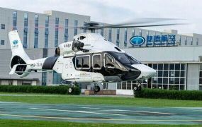 Airbus levert eerste H160 in China