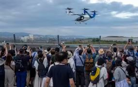 Joby's bemande eVTOL geeft demo op Wereldexpo 2025 in Japan 